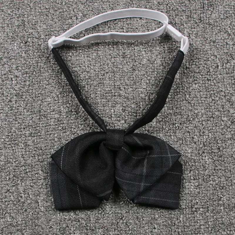 Japanese College Plaid Skirt Grey Carbon JK Uniform - Image 7