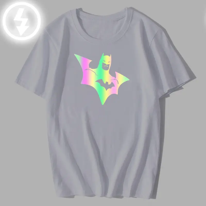 2020 Super Hero T-Shirt White Colorful Print Youth