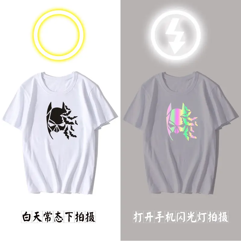 2020 Super Hero T-Shirt White Colorful Print Youth
