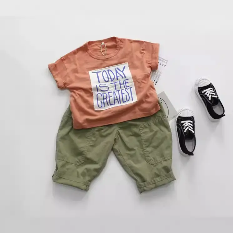 Summer Kids T-Shirts Korean Printed Loose Fit - Image 4