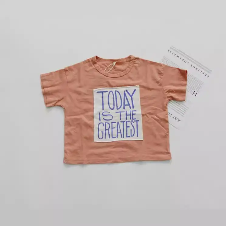 Summer Kids T-Shirts Korean Printed Loose Fit - Image 6