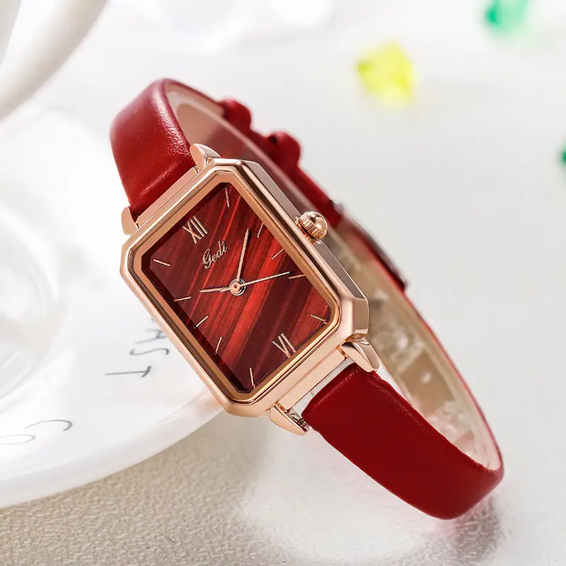 Goldie British Style Ladies Watch with Malachite Dial - Image 8