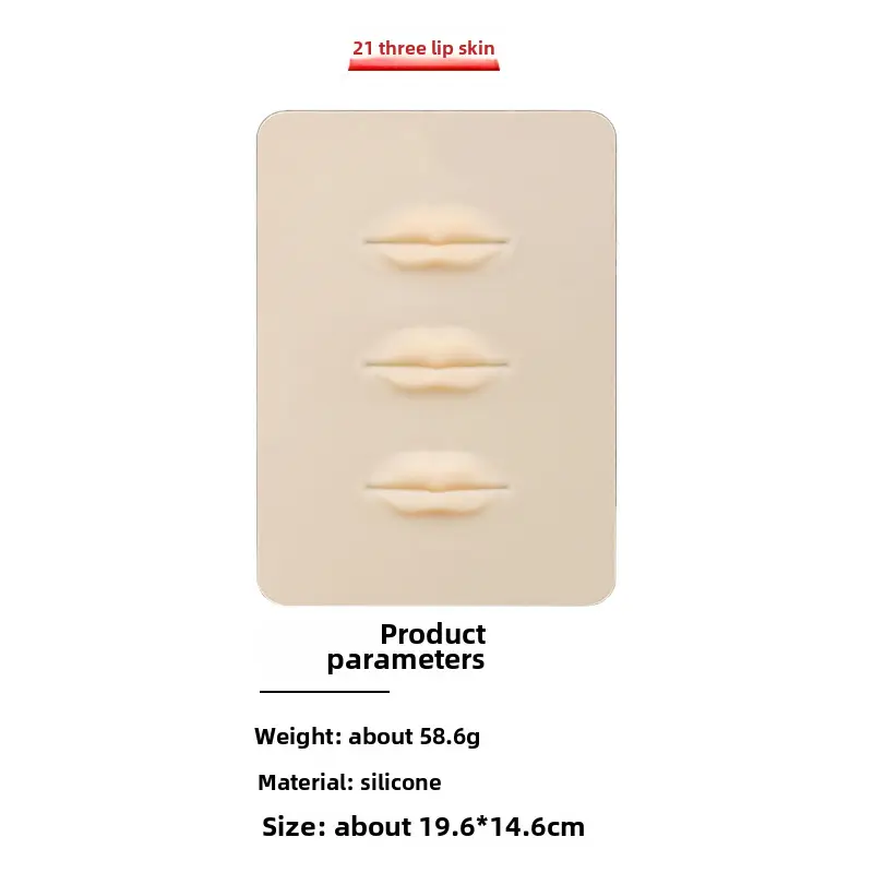 Silicone Eye Lip Tattoo Brow Fake Eyebrow Contact Lens Line - Image 20
