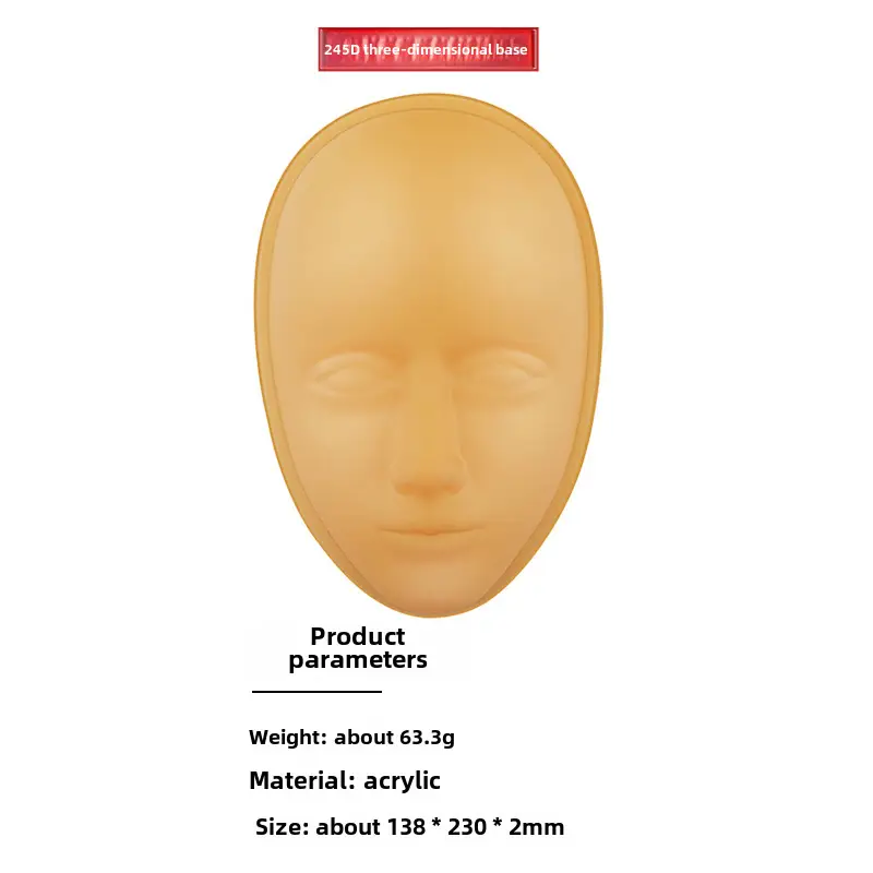 Silicone Eye Lip Tattoo Brow Fake Eyebrow Contact Lens Line - Image 23