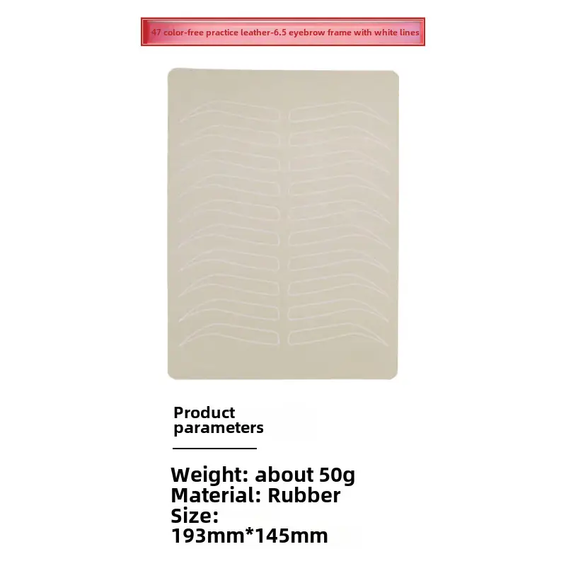 Silicone Eye Lip Tattoo Brow Fake Eyebrow Contact Lens Line - Image 59