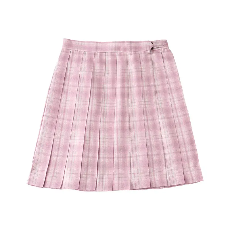 Pink Plaid Bow Headband for Girls School Uniform - Image 11
