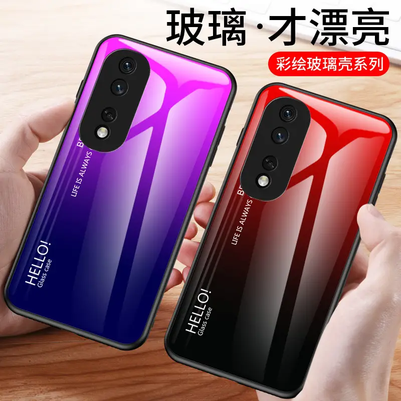 Honor X9D Glass Case Gradient Painted 400 - Image 12