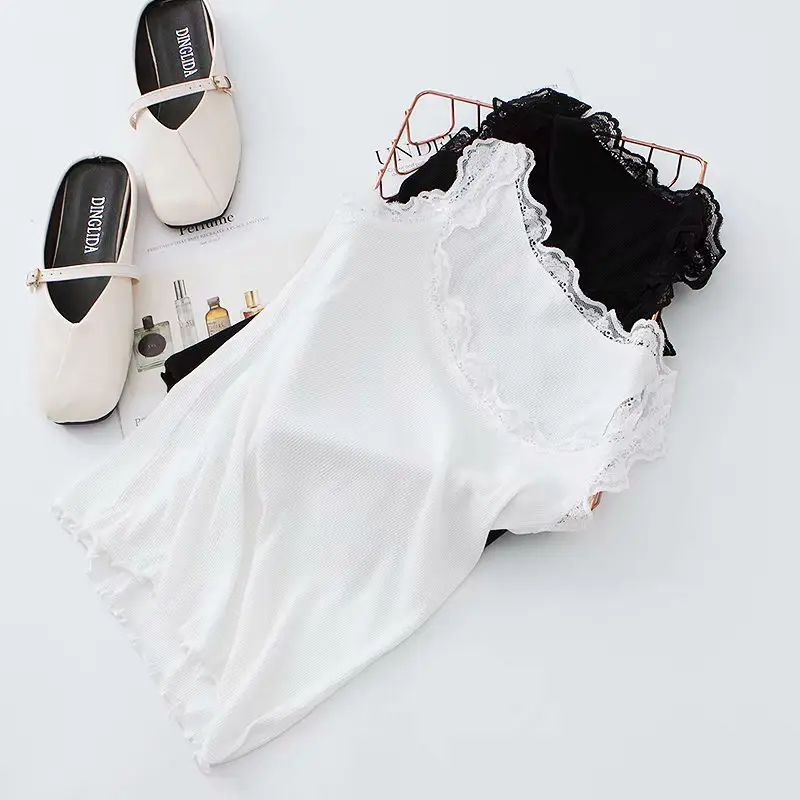 2019 Lace Slim Fit Vests Camisole Base