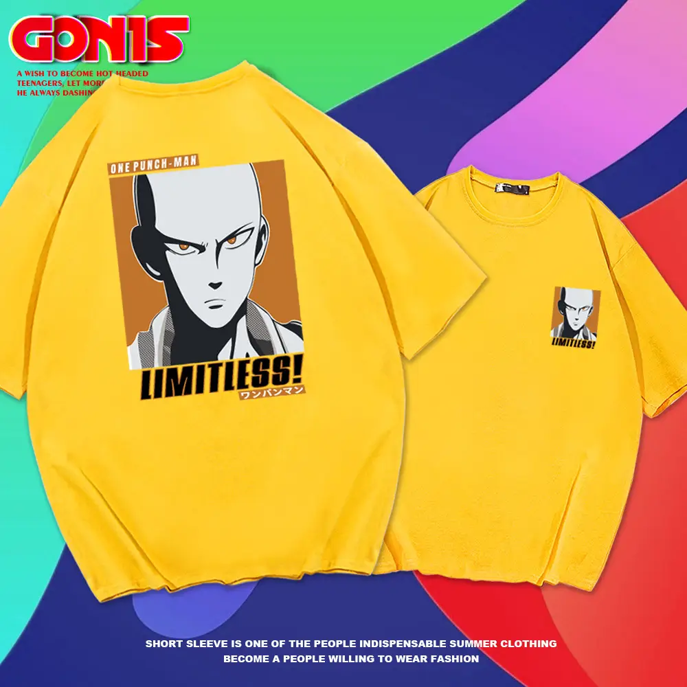 Anime Superman T-Shirt White Cotton Summer Wear