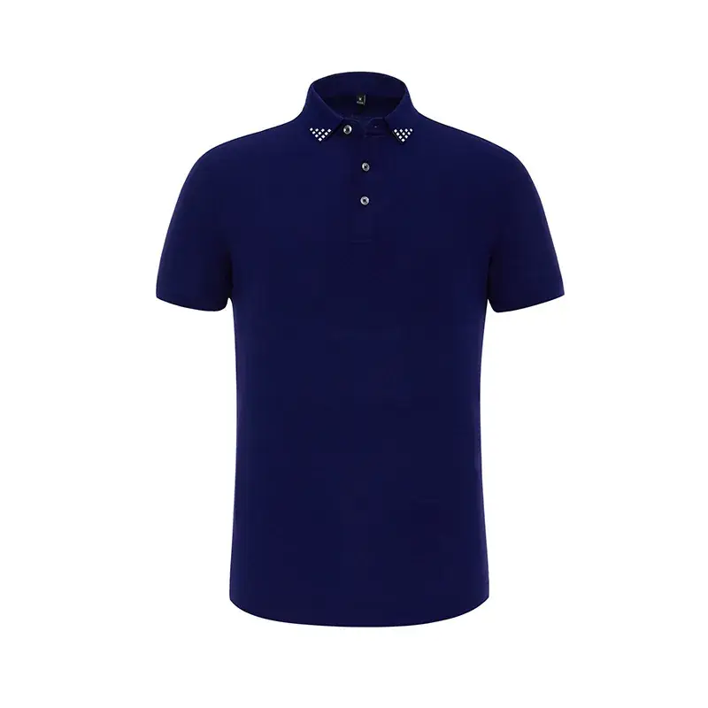 Pink Water Soft Polo Shirt with Custom Lapels