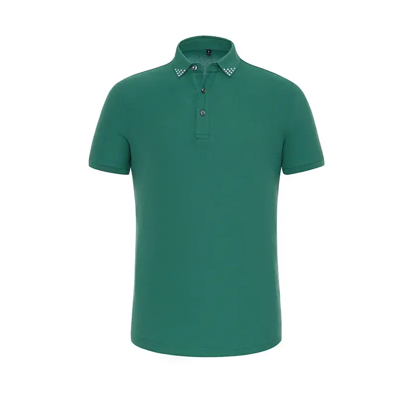 Pink Water Soft Polo Shirt with Custom Lapels