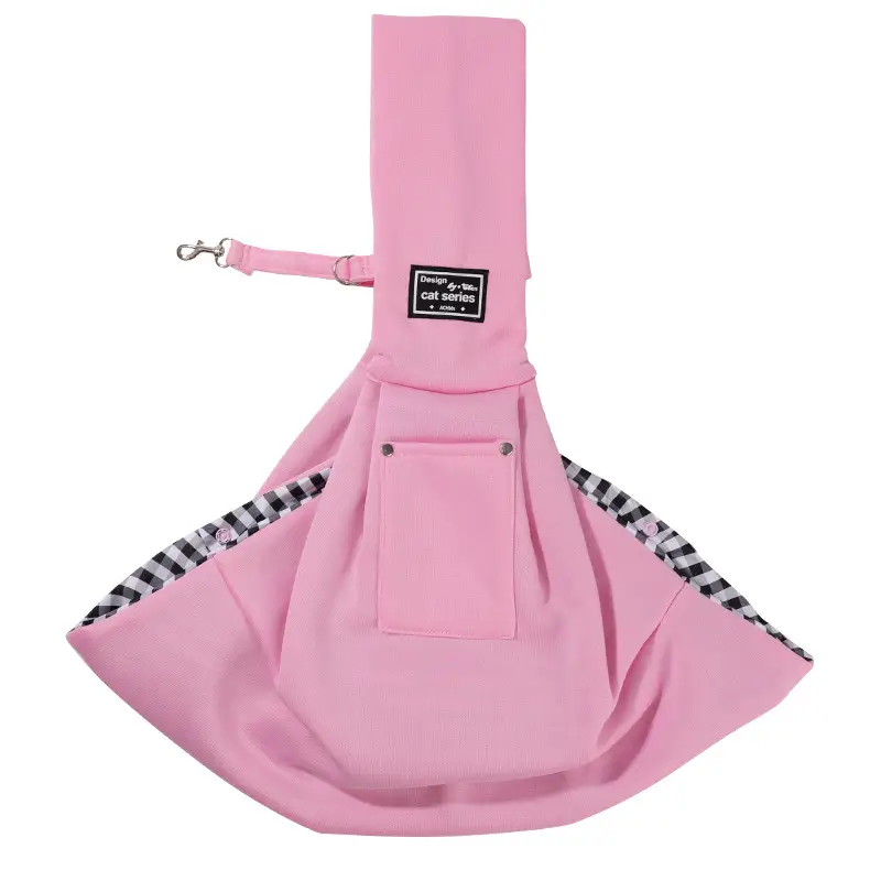 Pink-scratch fabric with cell phone pocket