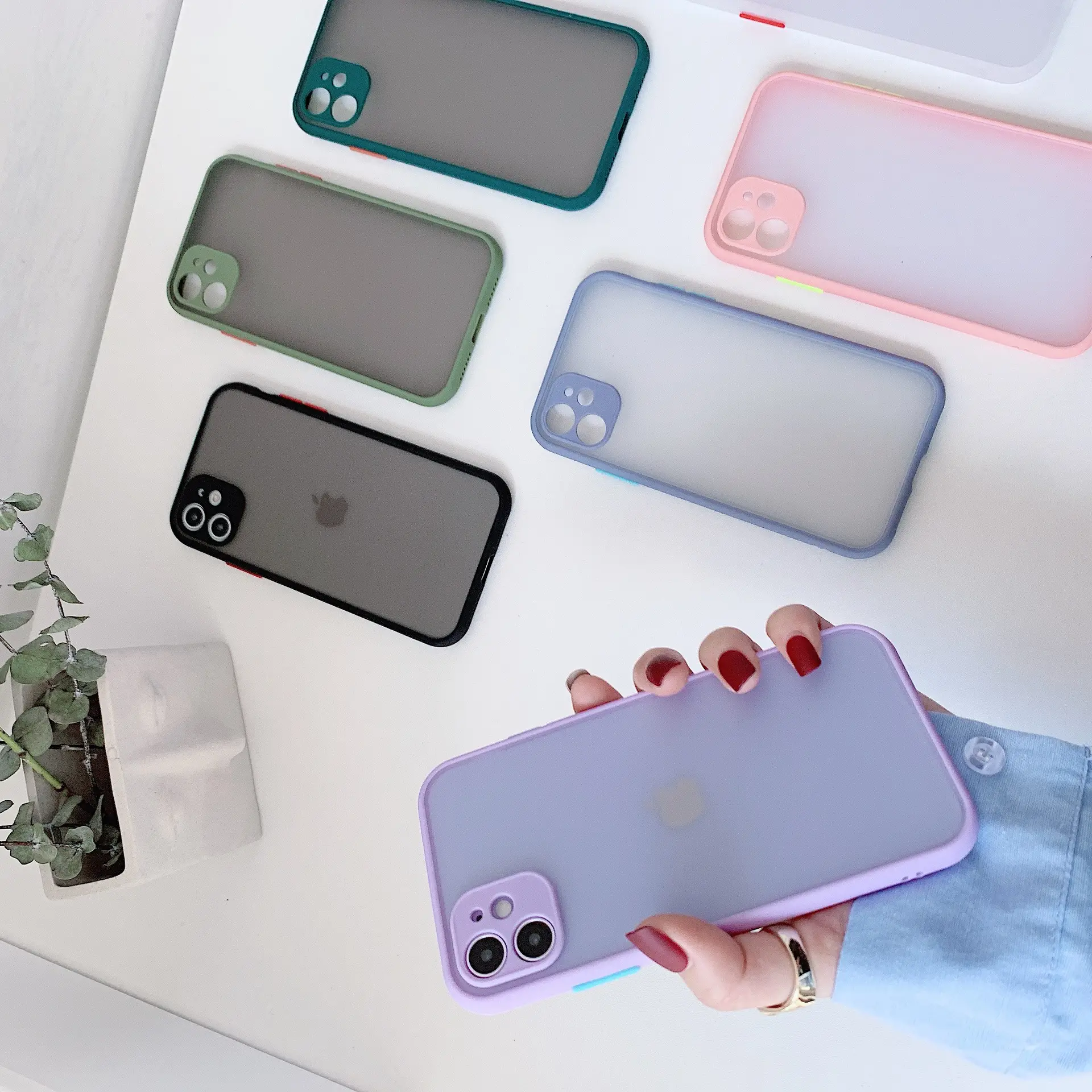 Apple iPhone 16-14 Protection Skin-Felt Case Multi-Color - Image 2