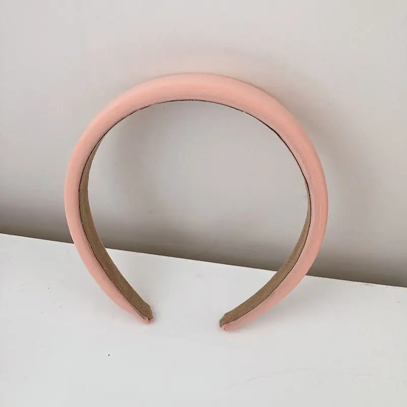 Macaron Color Wide Brim Sponge Headband Set - Image 14