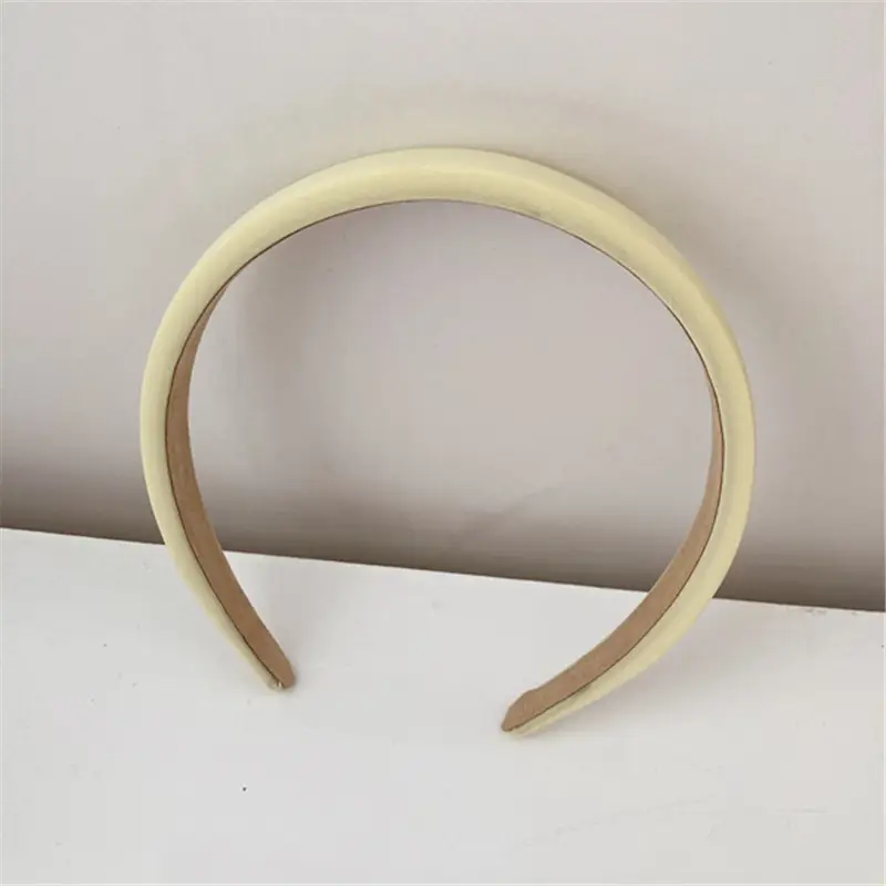 Macaron Color Wide Brim Sponge Headband Set - Image 15