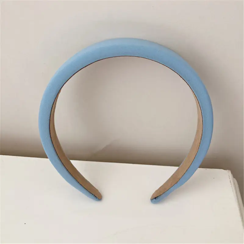 Macaron Color Wide Brim Sponge Headband Set - Image 16