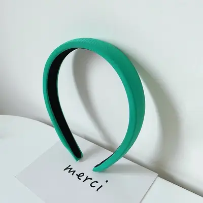 Macaron Color Wide Brim Sponge Headband Set - Image 9