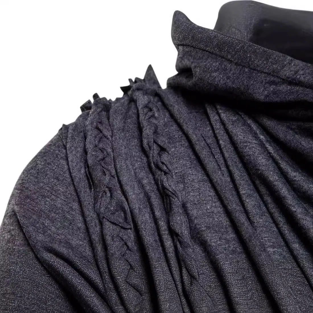 2020 Long Sleeve Hooded T-Shirt Black - Image 9