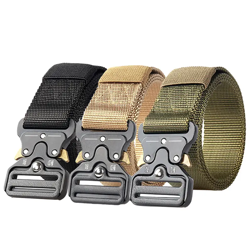 Military Tactical Belt Imitation Nylon 3.8 Men's
