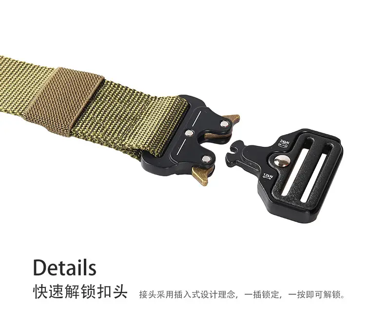 Military Tactical Belt Imitation Nylon 3.8 Men's — feature 12