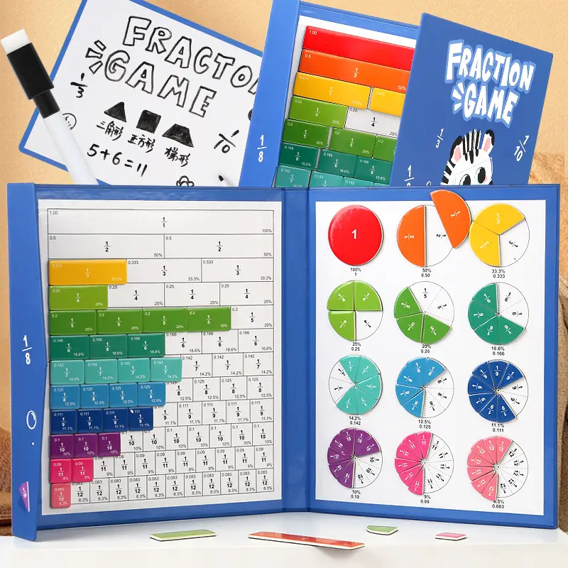 Magnetic Math Toy for Kids Addition Subtraction 100 Pieces - Image 13