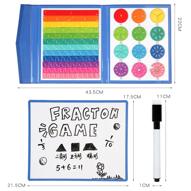Magnetic Math Toy for Kids Addition Subtraction 100 Pieces - Image 14