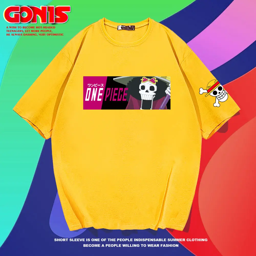 Men Women One Piece Printed T-Shirt Red Large - Image 37