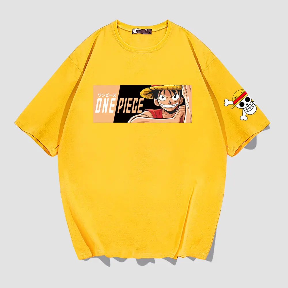 Men Women One Piece Printed T-Shirt Red Large - Image 13