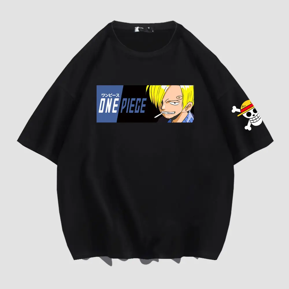 Men Women One Piece Printed T-Shirt Red Large - Image 29