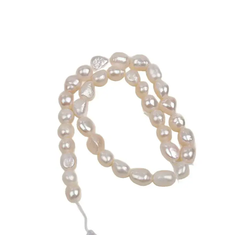 Natural Baroque Pearl Necklace Semi-Finished Strong Light Special-Shaped Loose Beads DIY Material Handmade Jewelry Accessories - Image 6