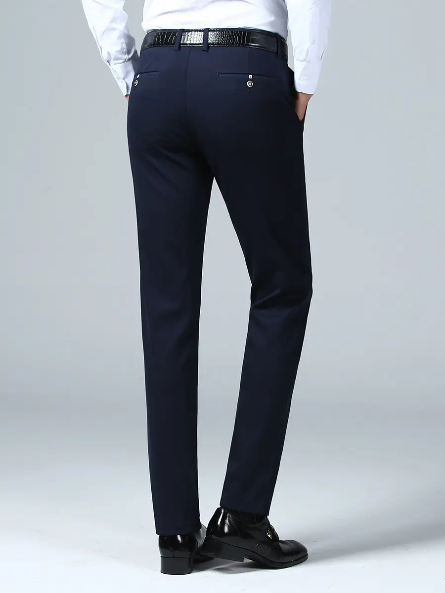 2025 Thin Men's Slim Fit Ice Silk Pants - Image 4