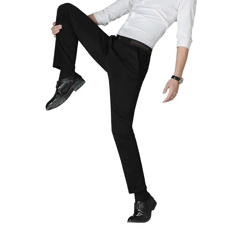2025 Thin Men's Slim Fit Ice Silk Pants — feature 24