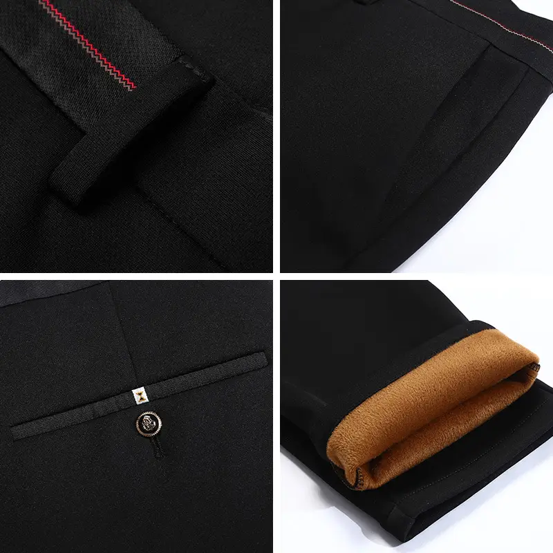 2025 Thin Men's Slim Fit Ice Silk Pants — feature 26
