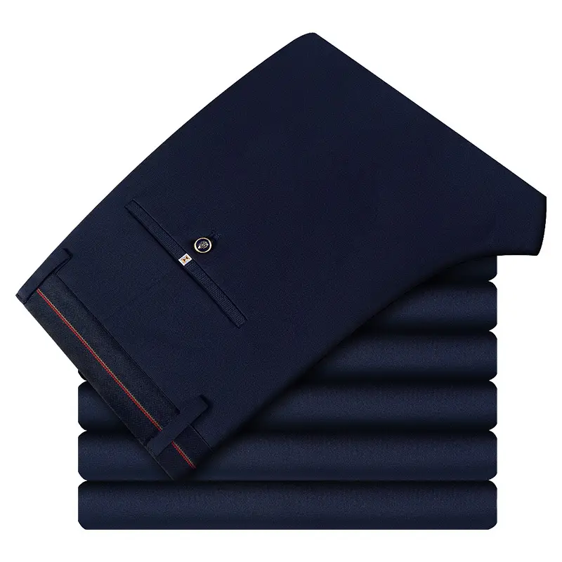 2025 Thin Men's Slim Fit Ice Silk Pants - Image 2