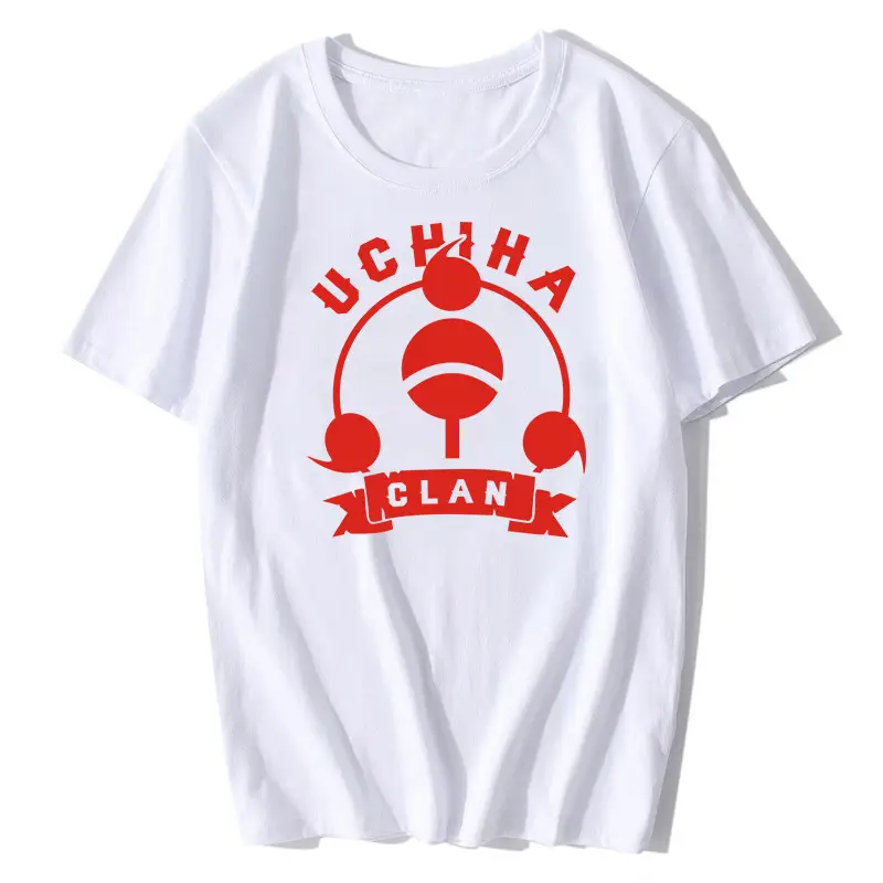 Naruto Graphic Tee Men Women Loose Fit Black - Image 4