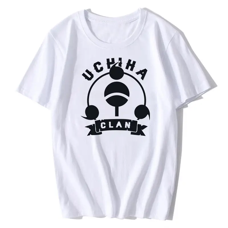 Naruto Graphic Tee Men Women Loose Fit Black - Image 6