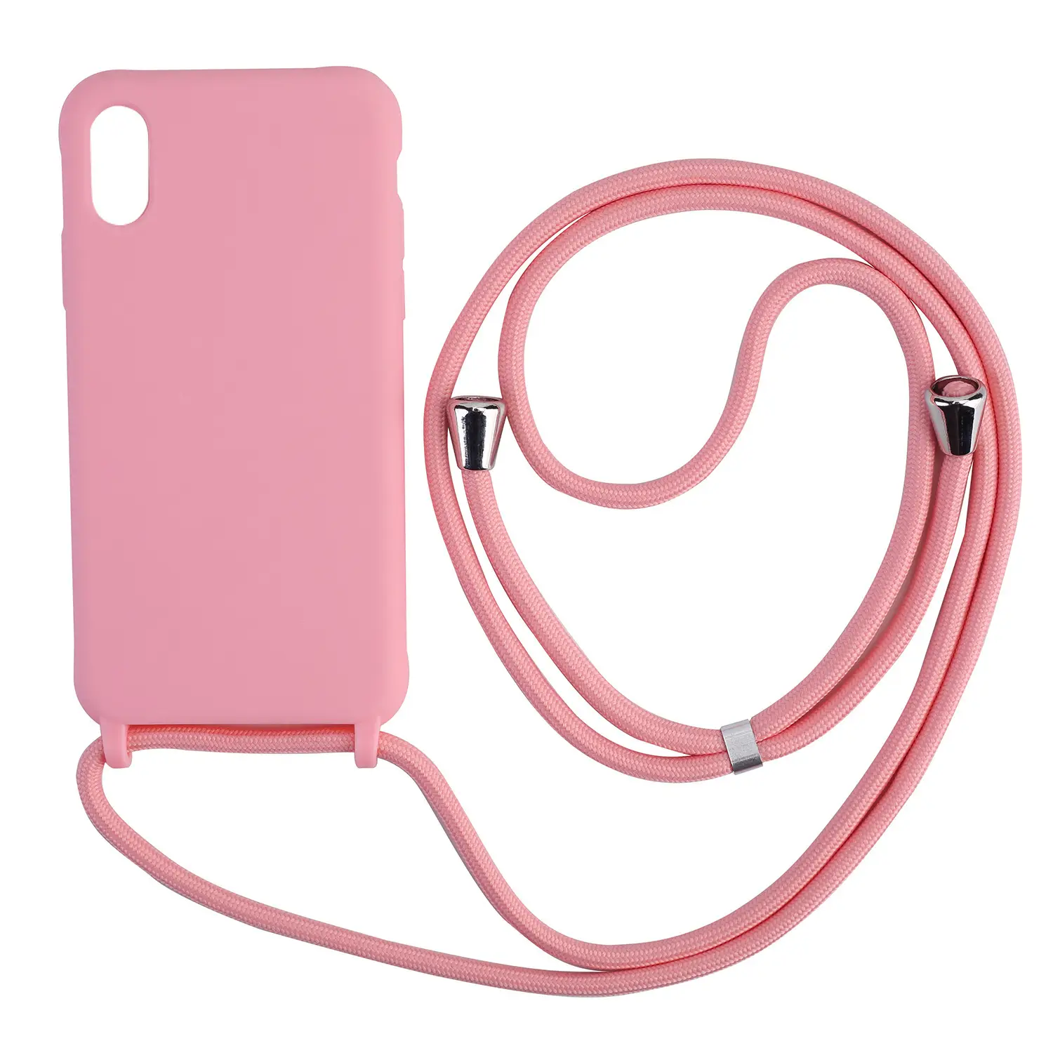 Candy Silicone iPhone15 Lanyard Case with Drop Protection - Image 14