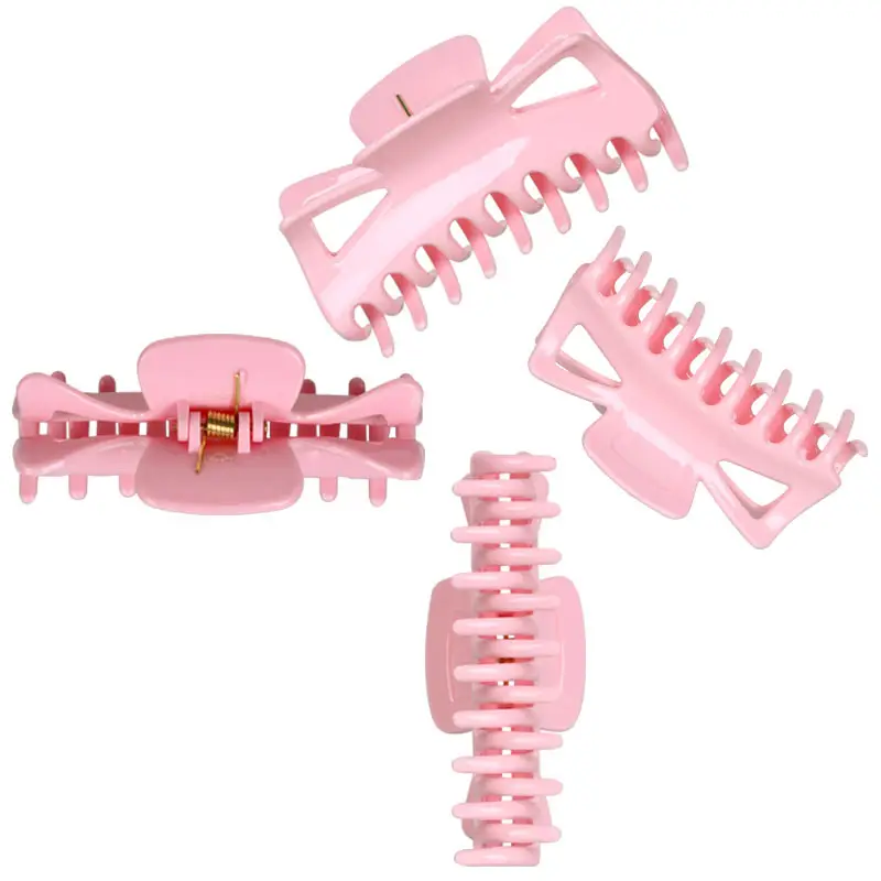 Pink Large Claw Hair Clip 11.5cm for Women