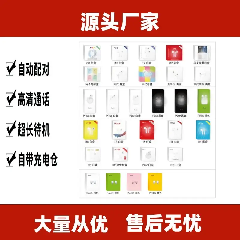 Bluetooth Earphones 895Bx55 with Charging Case - Image 2