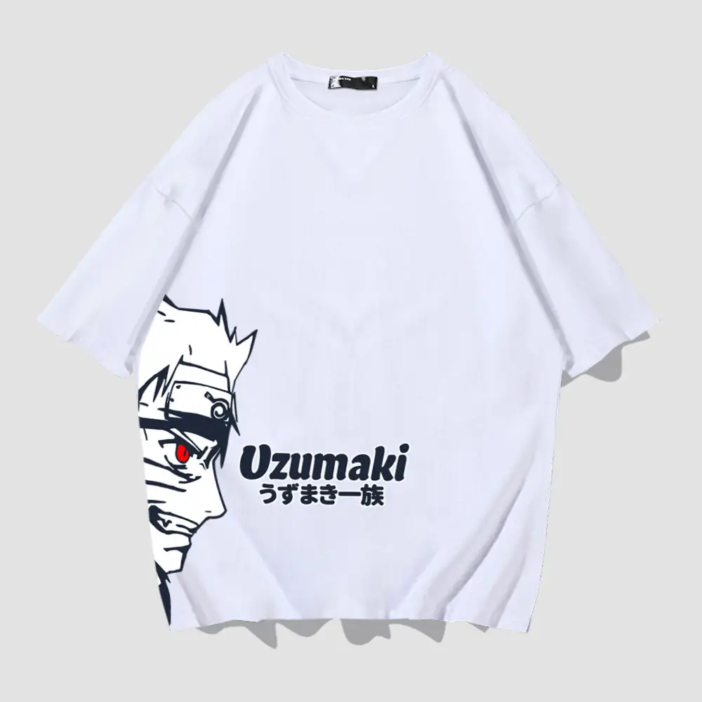 Naruto OZumaki Men T-Shirt Yellow Short Sleeve - Image 2