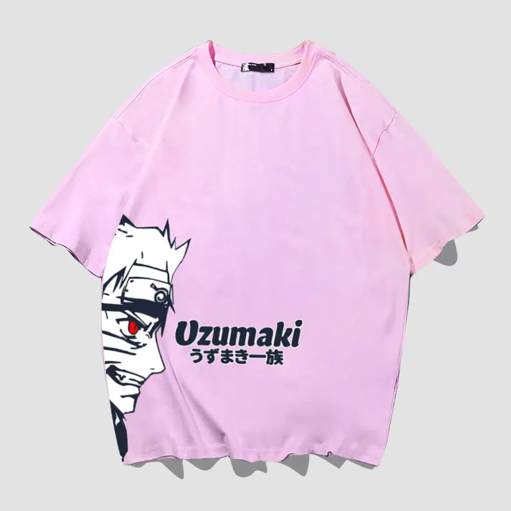 Naruto OZumaki Men T-Shirt Yellow Short Sleeve - Image 6