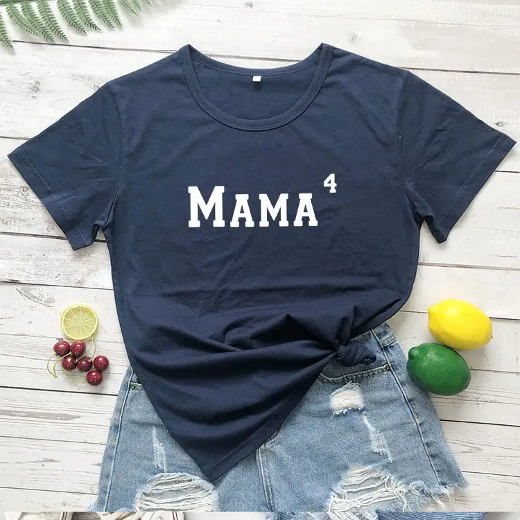 Red MAMA 4 Power Fashion T-Shirt Short Sleeve - Image 5