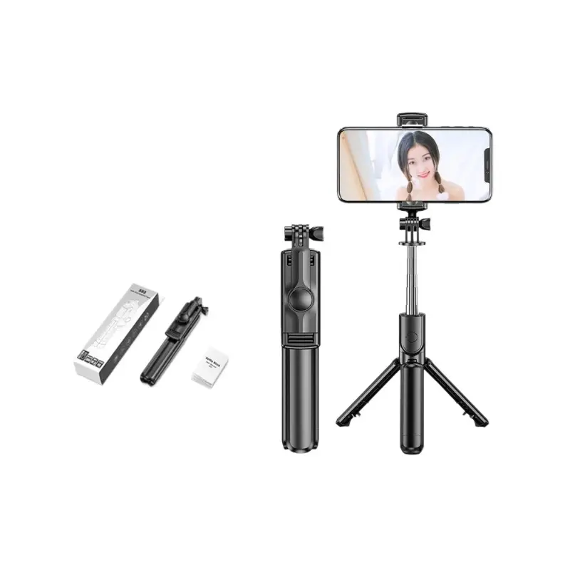One-Piece Drop-Shipping Selfie Stick with Bluetooth Remote - Image 9