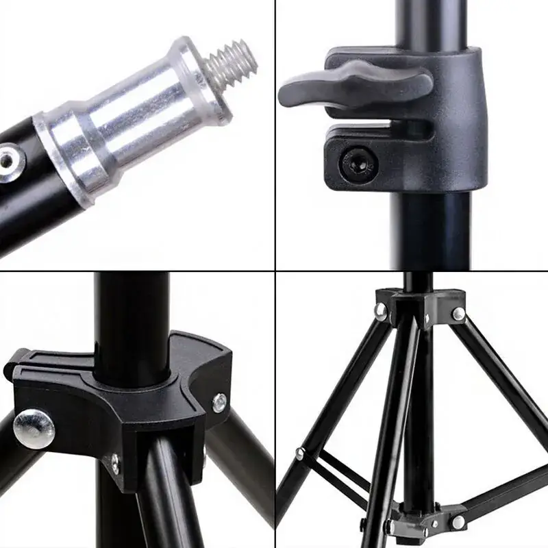 Mobile Phone Bracket Thermometer Floor Anchor Shooting Tripod - Image 15