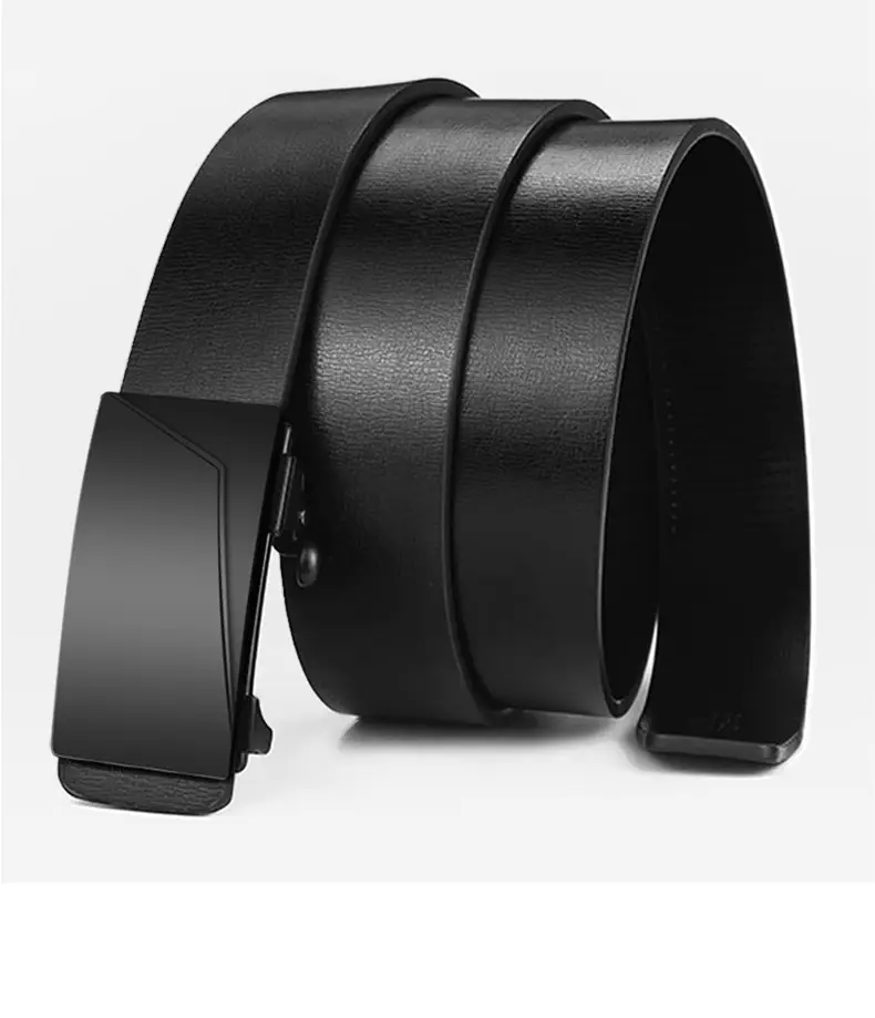 Black Genuine Leather Belt for Men — feature 15