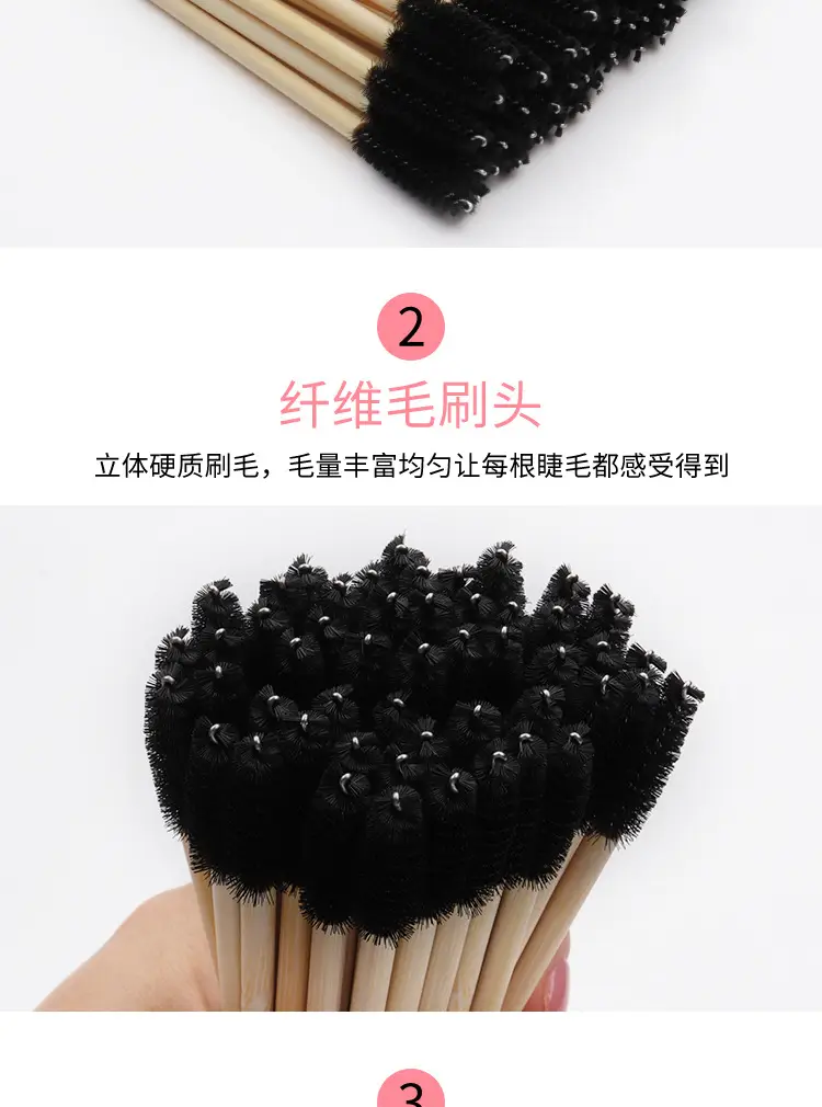 Bamboo Eyelash & Eyebrow Brushes for Makeup β feature 6