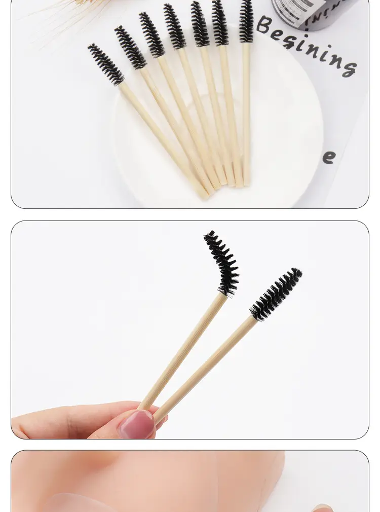 Bamboo Eyelash & Eyebrow Brushes for Makeup β feature 9