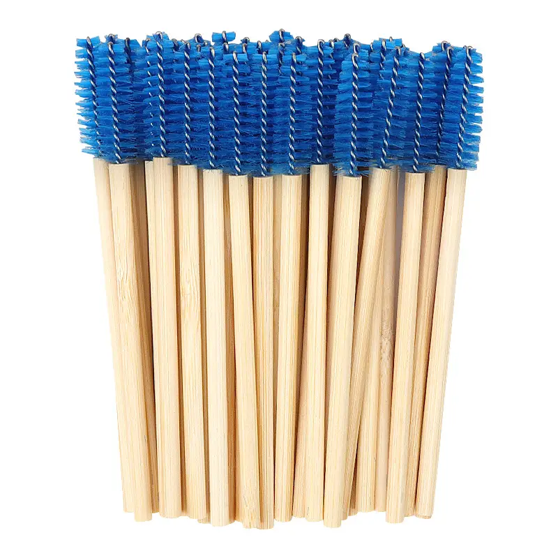 Bamboo Eyelash & Eyebrow Brushes for Makeup - Image 4