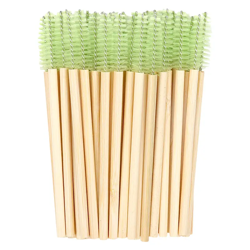 Bamboo Eyelash & Eyebrow Brushes for Makeup - Image 8