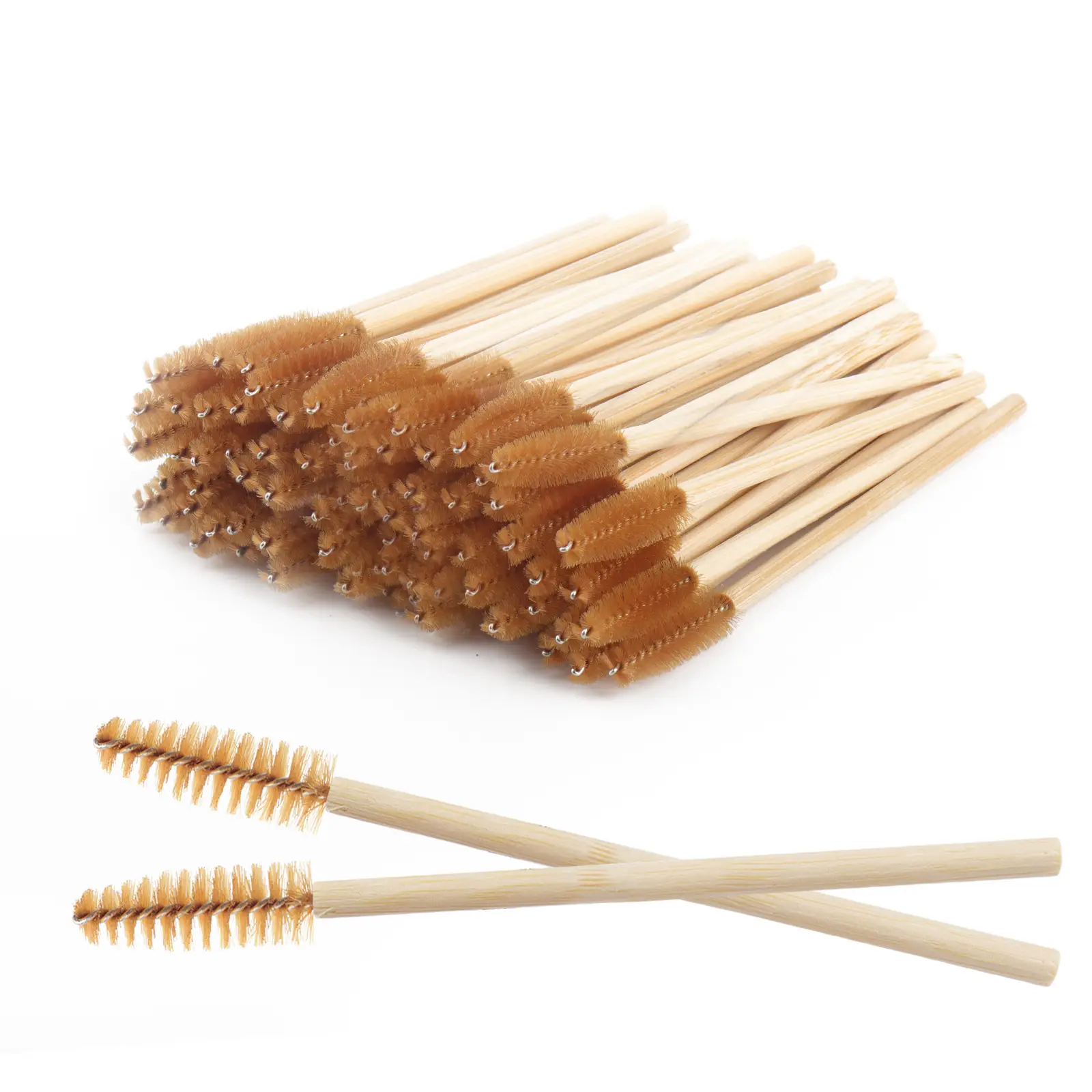 Bamboo Eyelash & Eyebrow Brushes for Makeup - Image 9